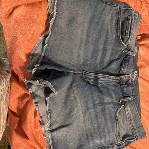 a.n.a Blue Jean Shorts